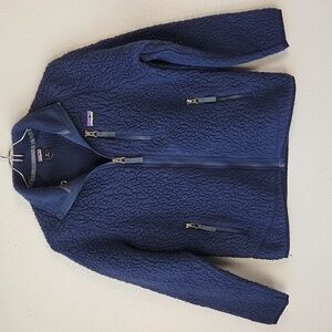 Patagonia Boys' Retro Pile Jacket Size 10